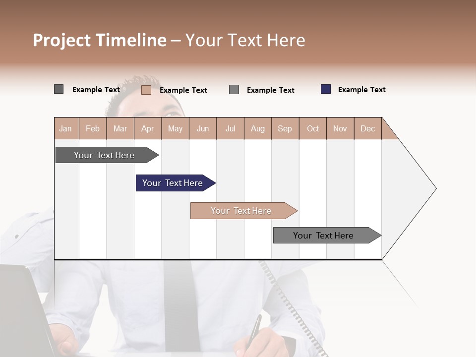 Tasks Arms Worker PowerPoint Template