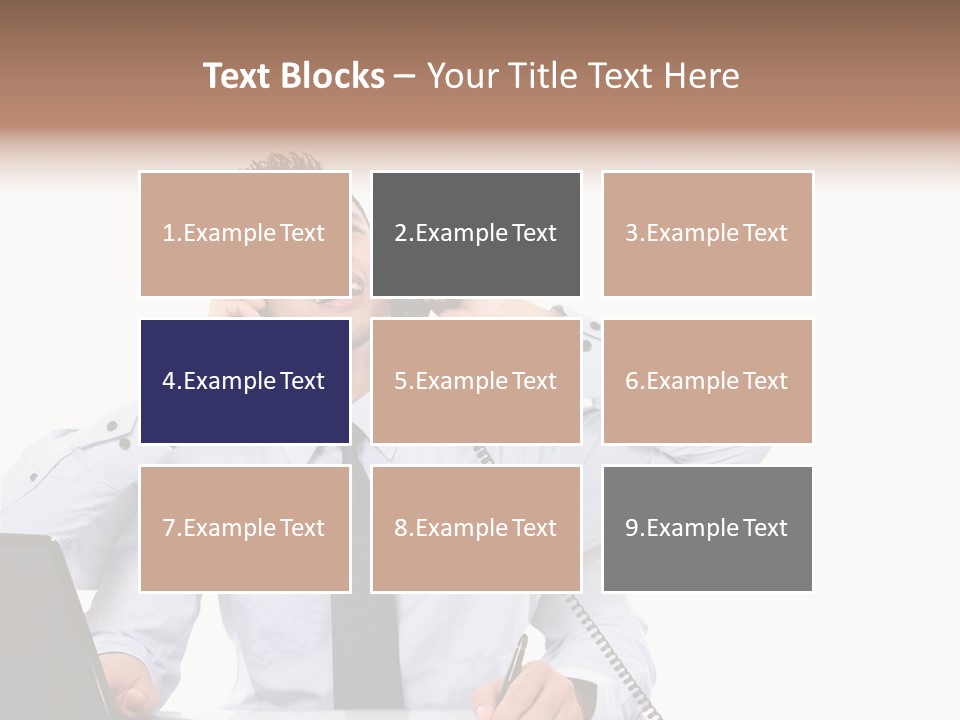 Tasks Arms Worker PowerPoint Template