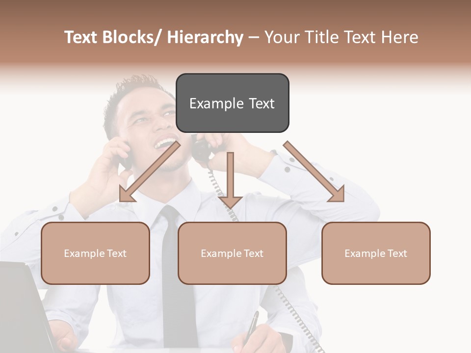 Tasks Arms Worker PowerPoint Template
