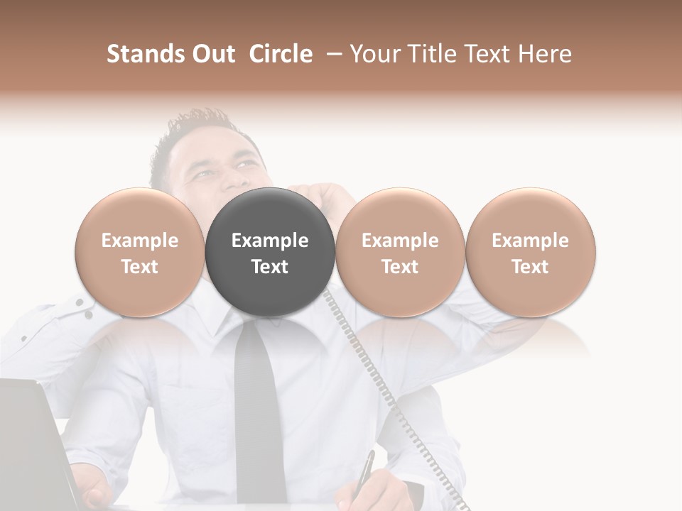 Tasks Arms Worker PowerPoint Template