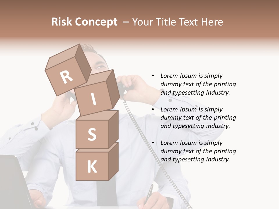 Tasks Arms Worker PowerPoint Template