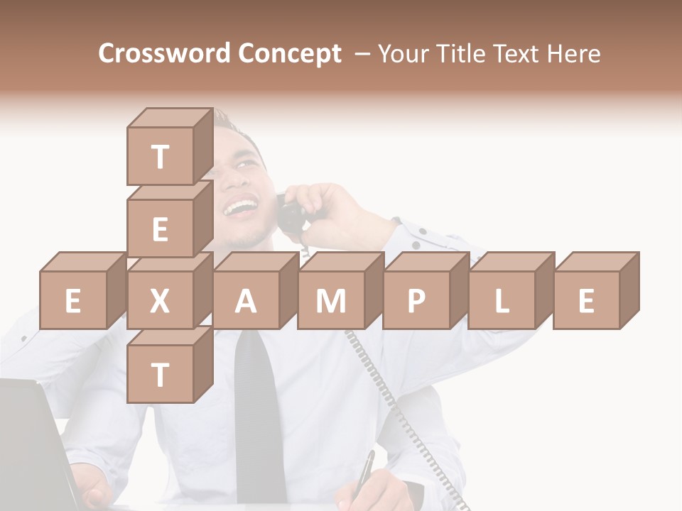 Tasks Arms Worker PowerPoint Template