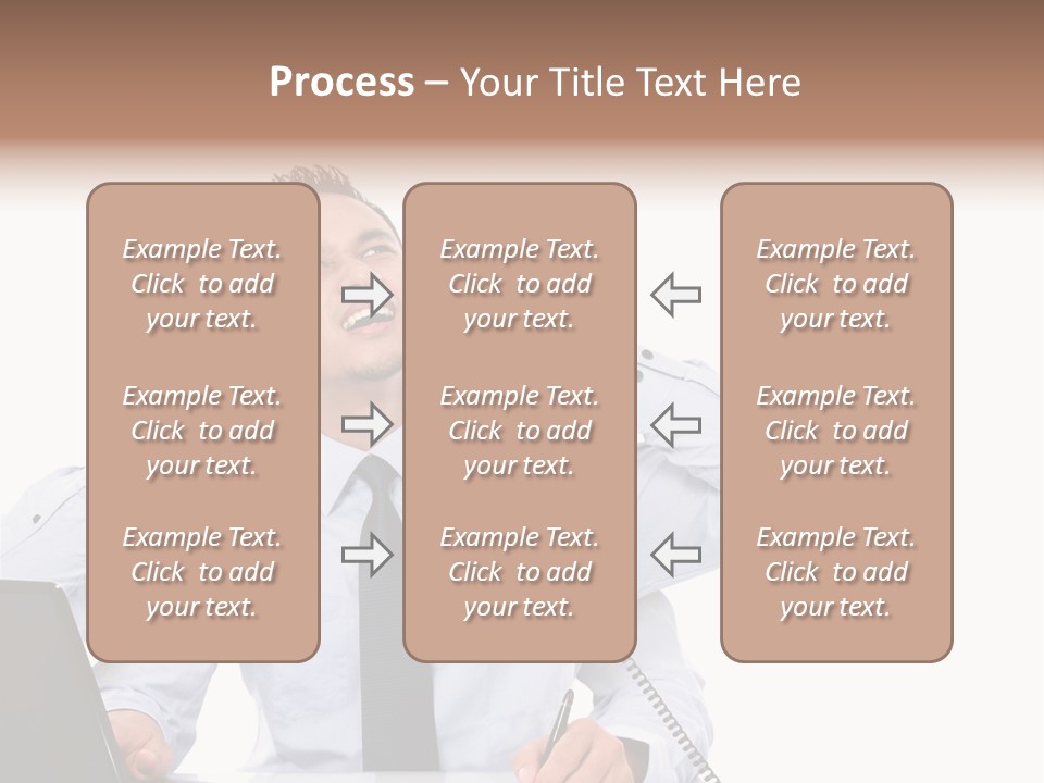 Tasks Arms Worker PowerPoint Template