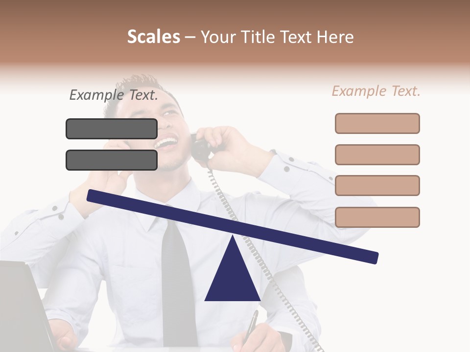 Tasks Arms Worker PowerPoint Template