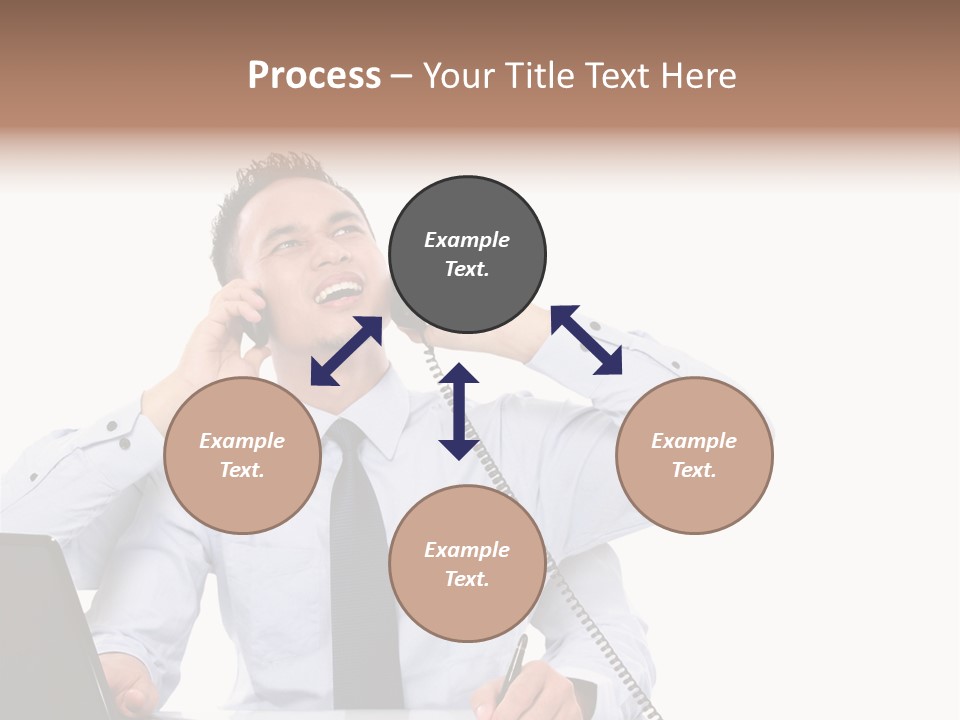 Tasks Arms Worker PowerPoint Template