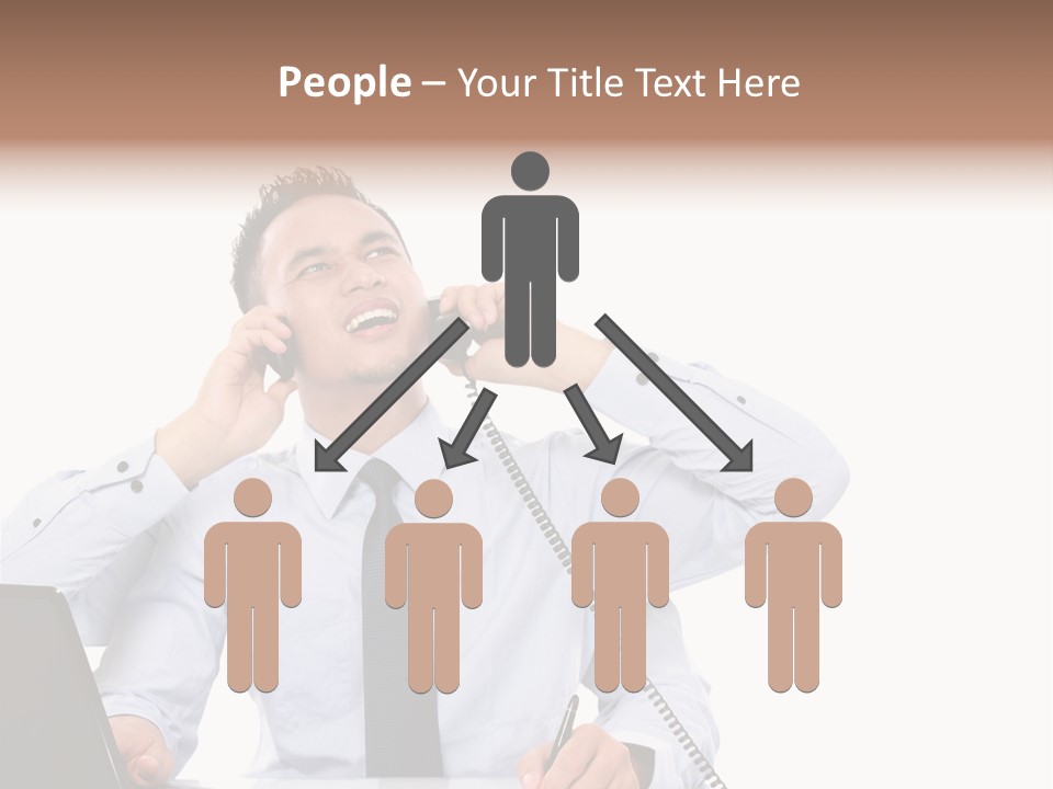 Tasks Arms Worker PowerPoint Template