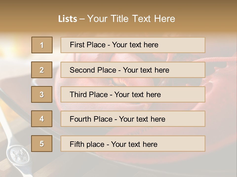 Antenna Lobster Fish PowerPoint Template