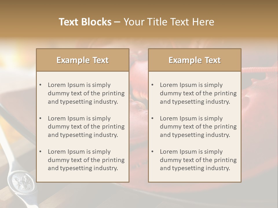 Antenna Lobster Fish PowerPoint Template