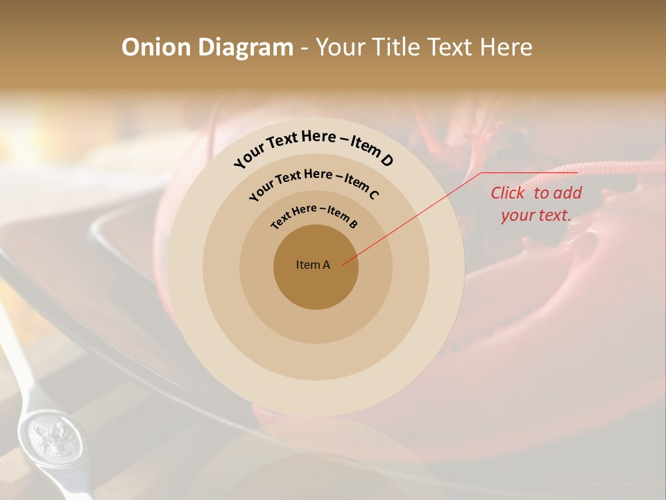 Antenna Lobster Fish PowerPoint Template