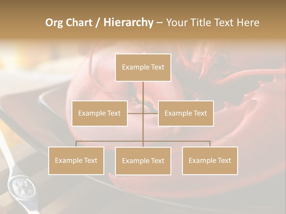 Antenna Lobster Fish PowerPoint Template