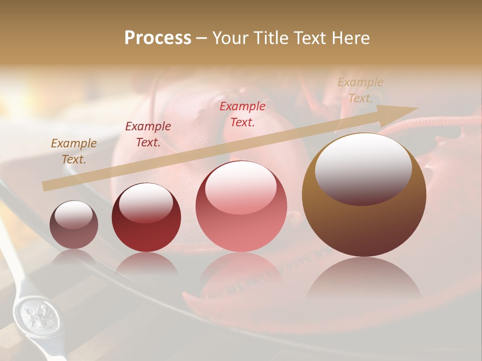 Antenna Lobster Fish PowerPoint Template