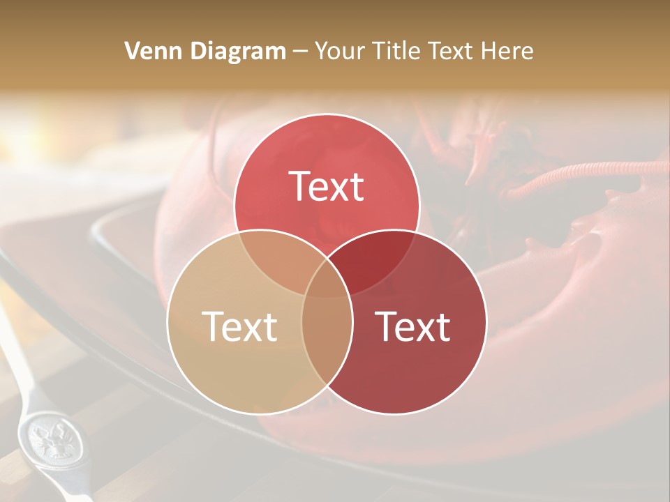 Antenna Lobster Fish PowerPoint Template