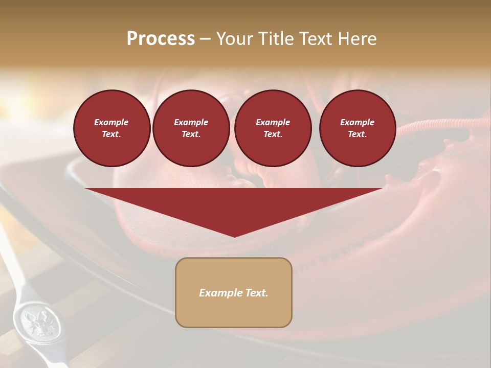 Antenna Lobster Fish PowerPoint Template