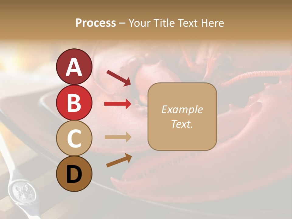 Antenna Lobster Fish PowerPoint Template