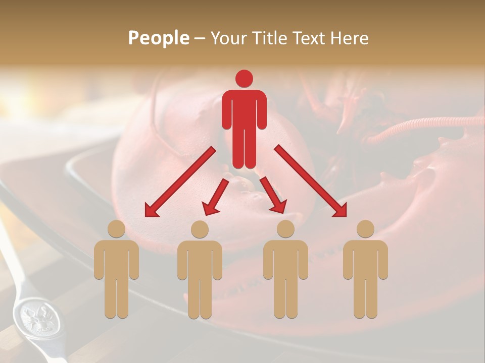 Antenna Lobster Fish PowerPoint Template