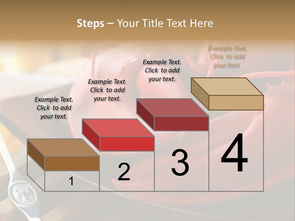 Antenna Lobster Fish PowerPoint Template