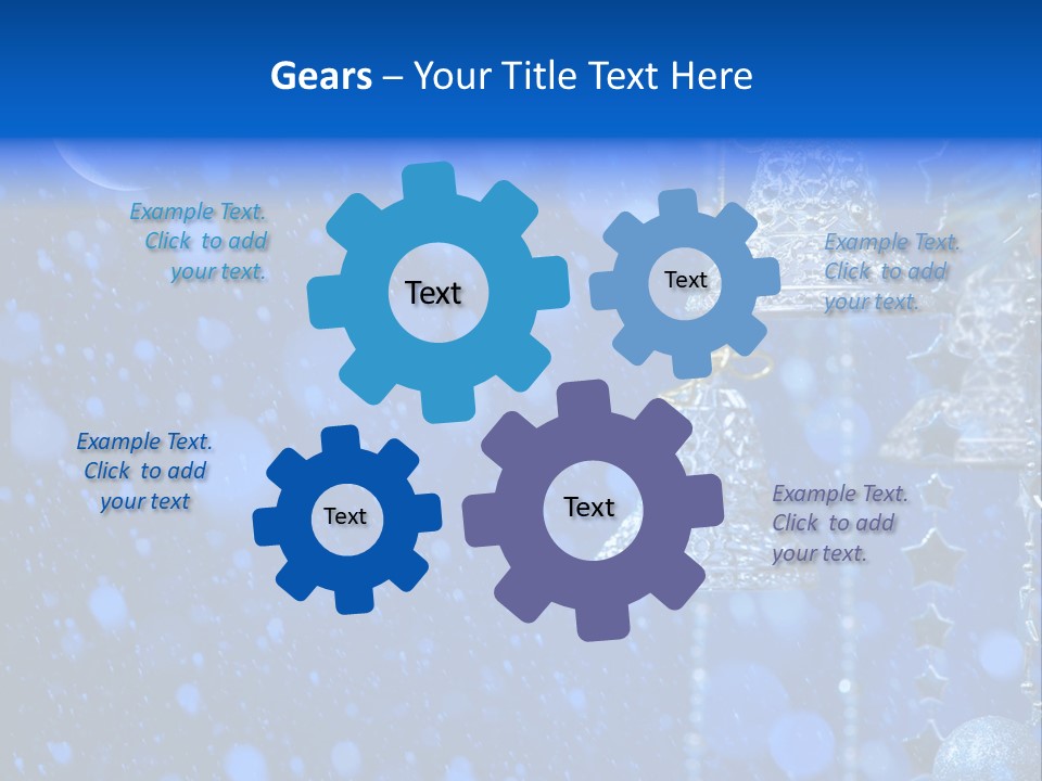 Sky Magic Ball PowerPoint Template