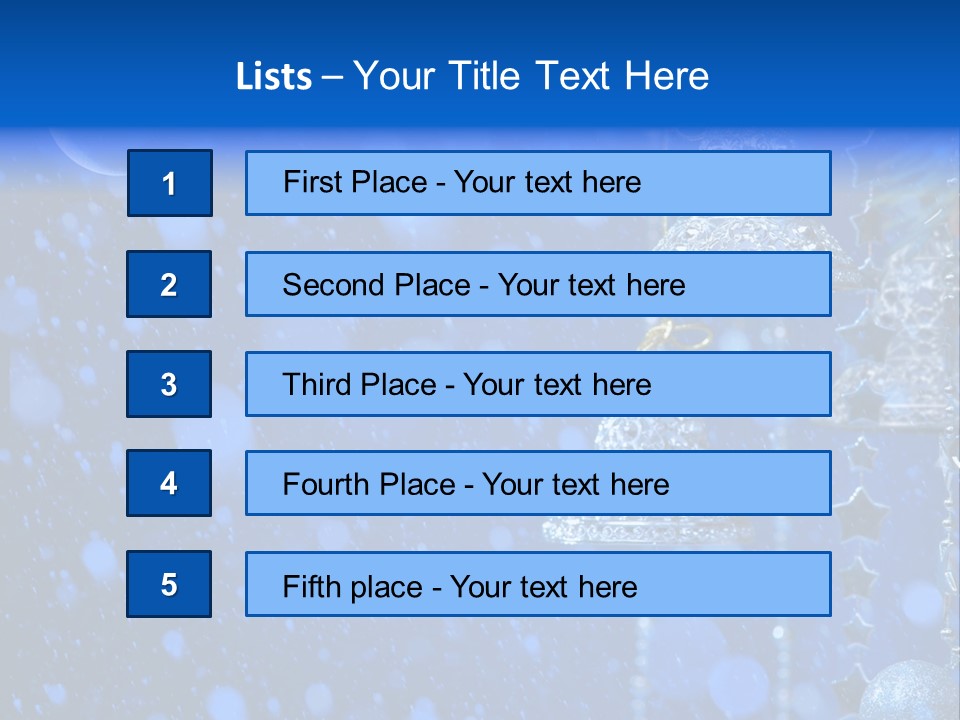 Sky Magic Ball PowerPoint Template