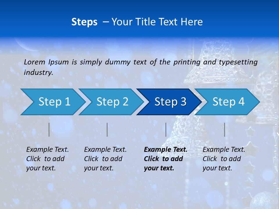 Sky Magic Ball PowerPoint Template