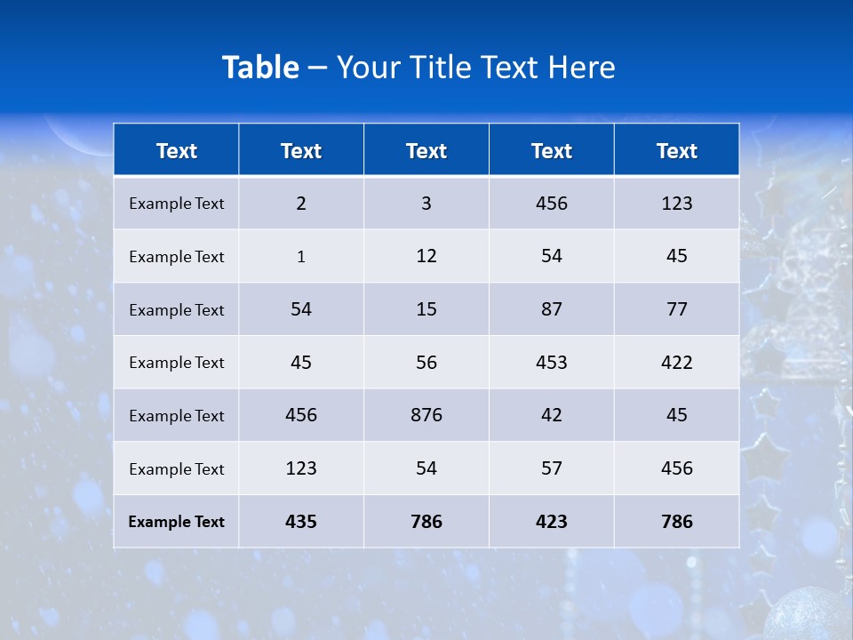 Sky Magic Ball PowerPoint Template