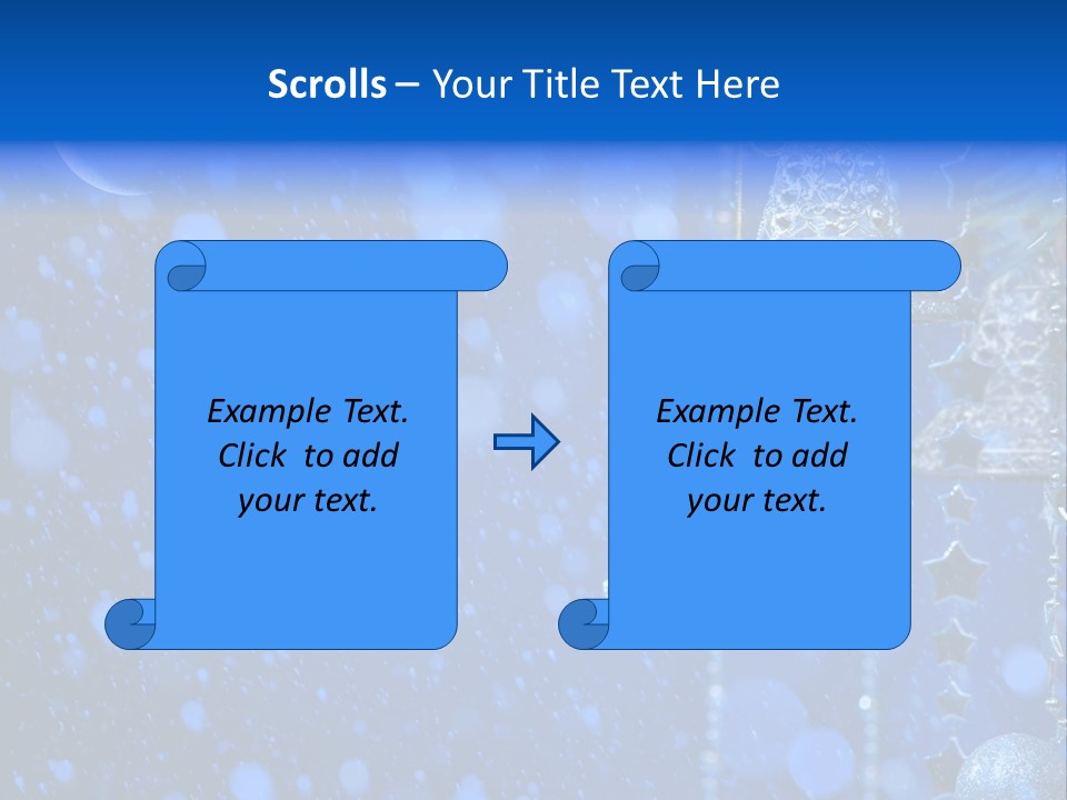 Sky Magic Ball PowerPoint Template