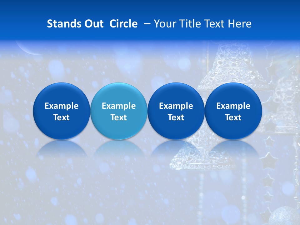 Sky Magic Ball PowerPoint Template