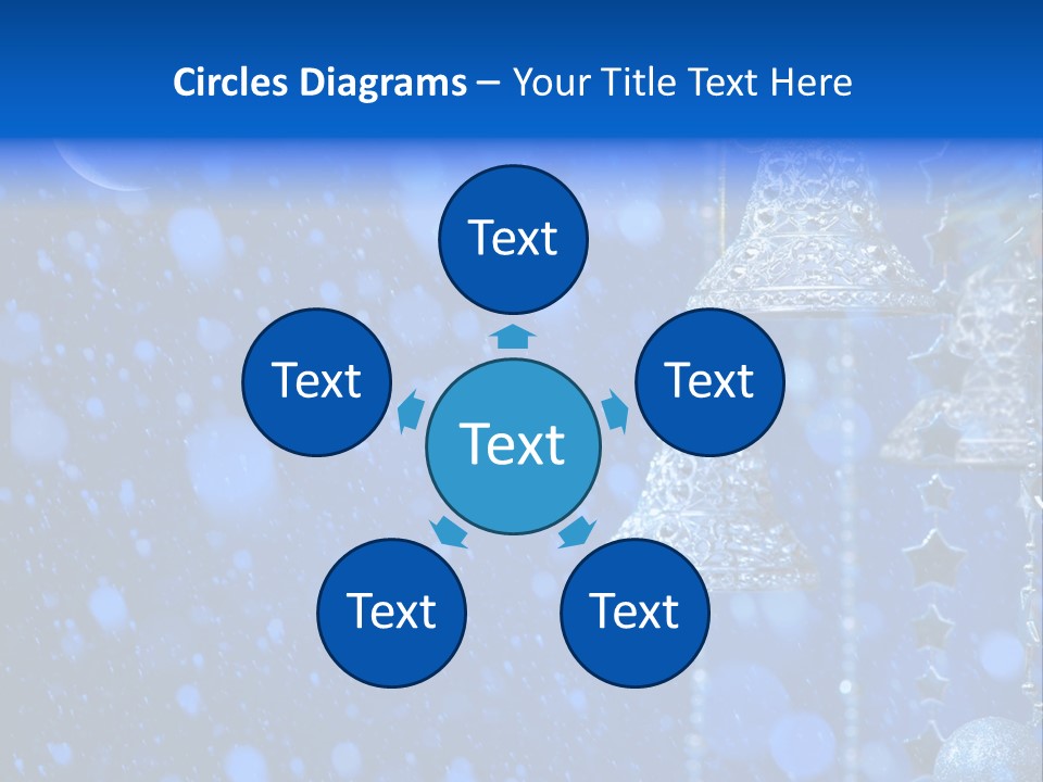 Sky Magic Ball PowerPoint Template