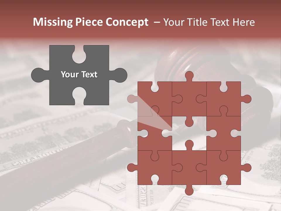 Decide Settlement Sue PowerPoint Template