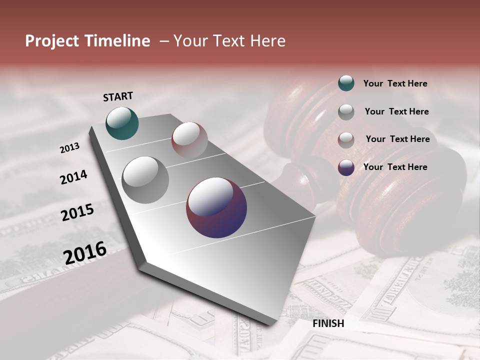 Decide Settlement Sue PowerPoint Template