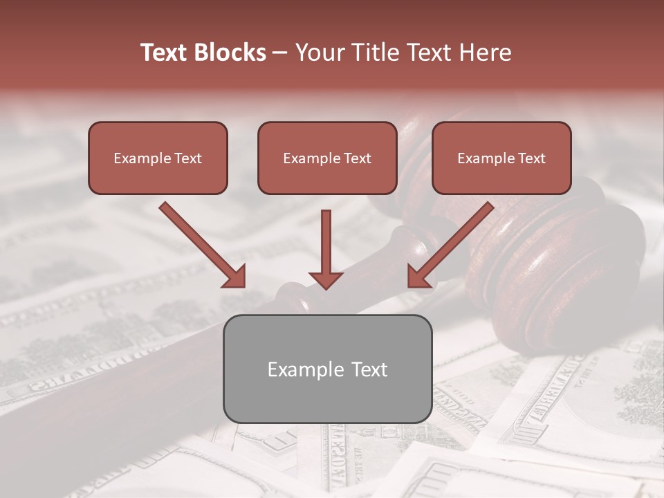 Decide Settlement Sue PowerPoint Template
