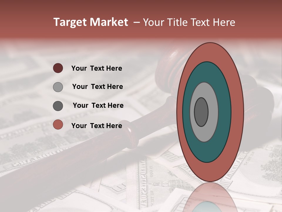 Decide Settlement Sue PowerPoint Template