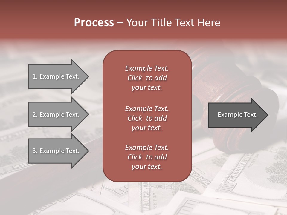 Decide Settlement Sue PowerPoint Template