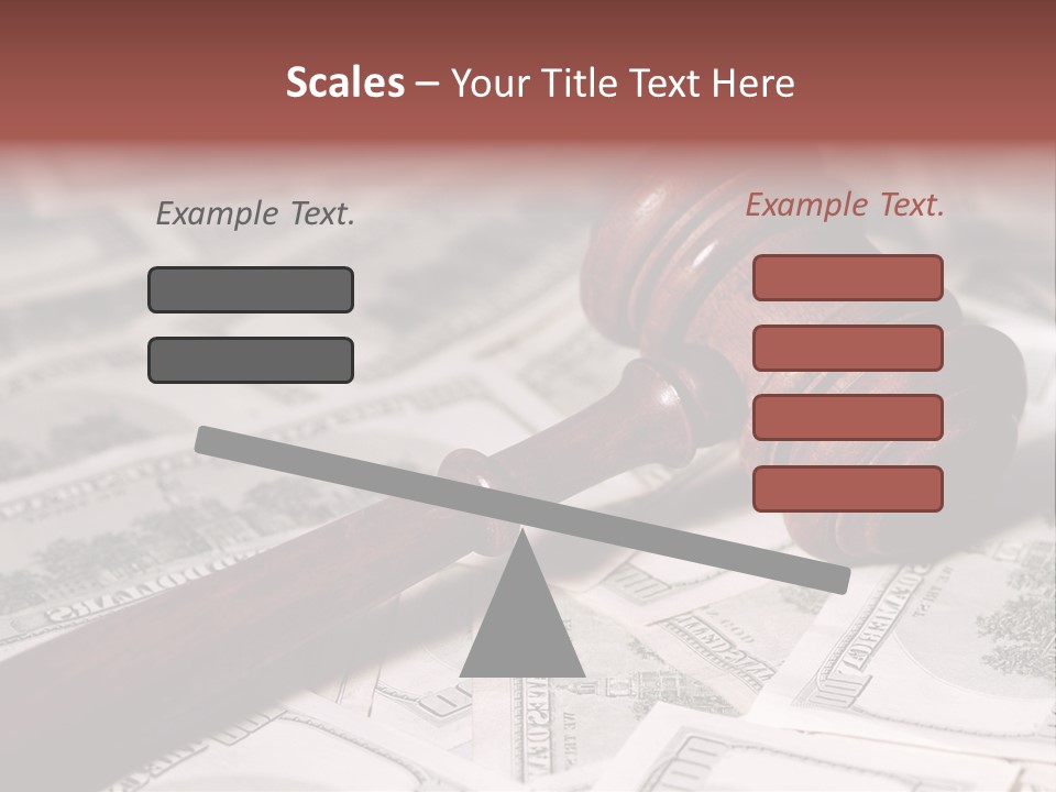 Decide Settlement Sue PowerPoint Template