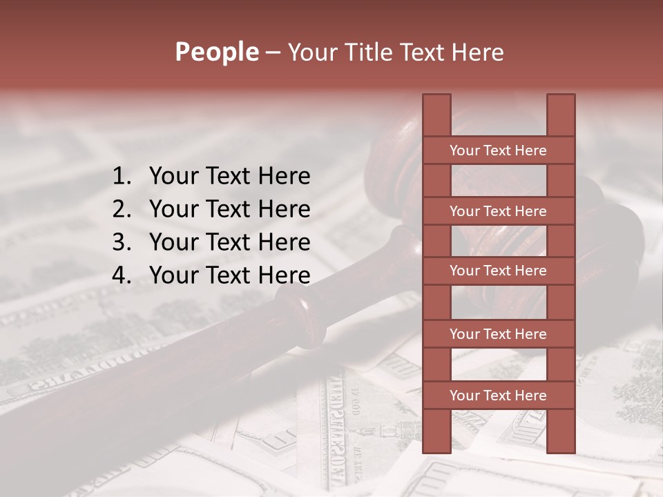 Decide Settlement Sue PowerPoint Template