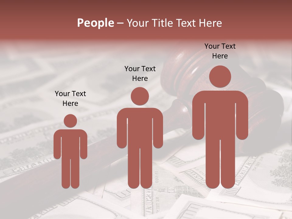 Decide Settlement Sue PowerPoint Template