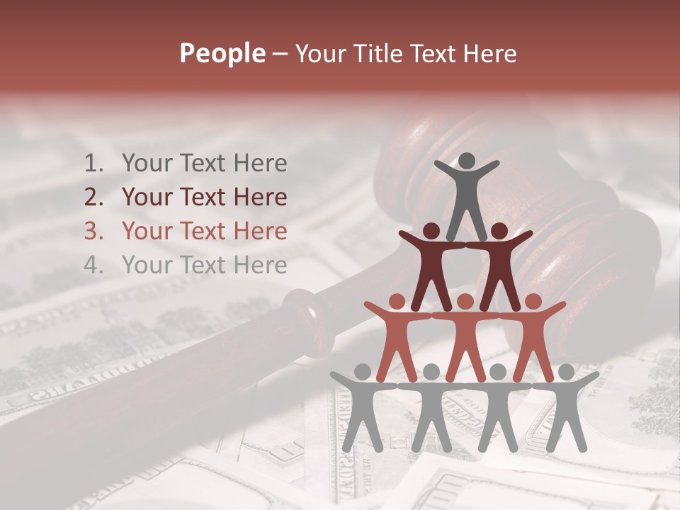 Decide Settlement Sue PowerPoint Template