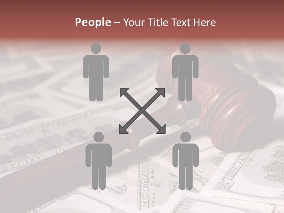Decide Settlement Sue PowerPoint Template