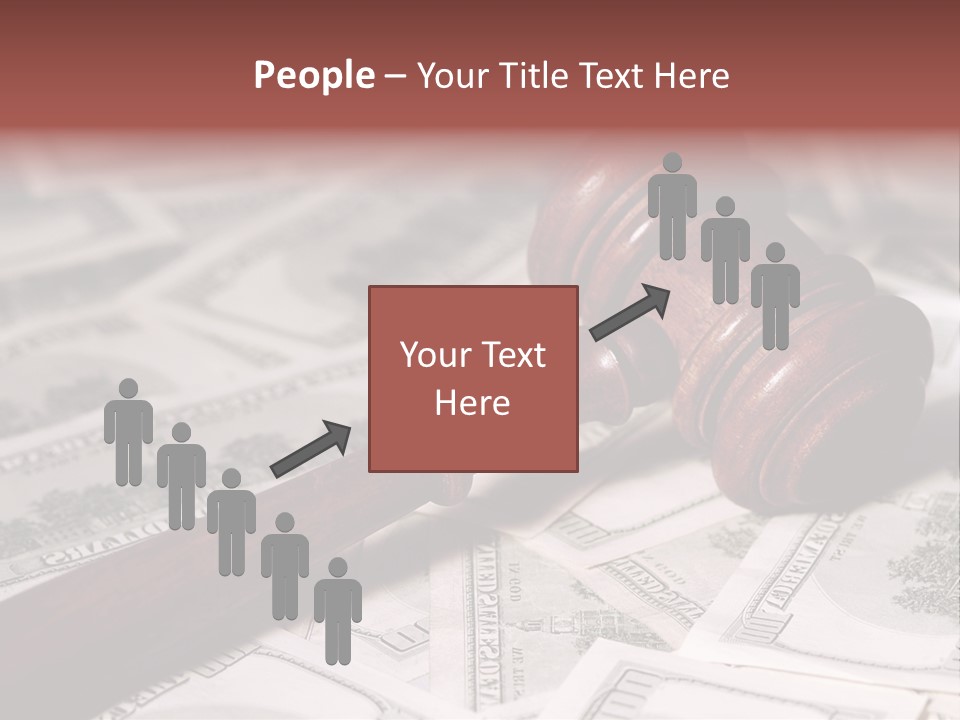 Decide Settlement Sue PowerPoint Template