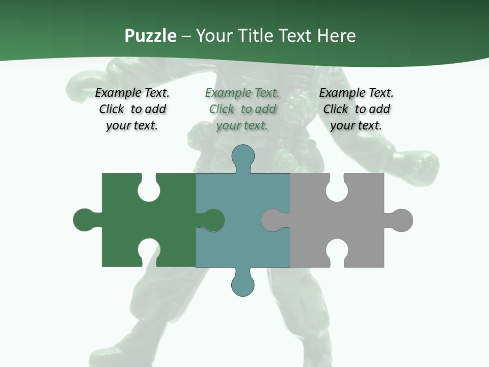 Toy Figurine Tiny PowerPoint Template