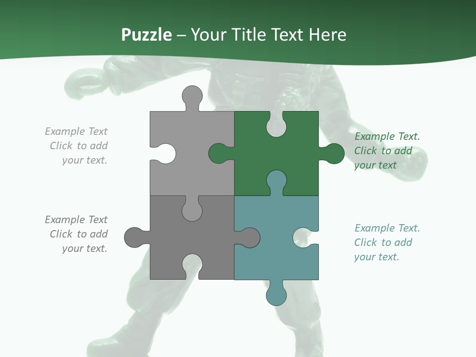 Toy Figurine Tiny PowerPoint Template