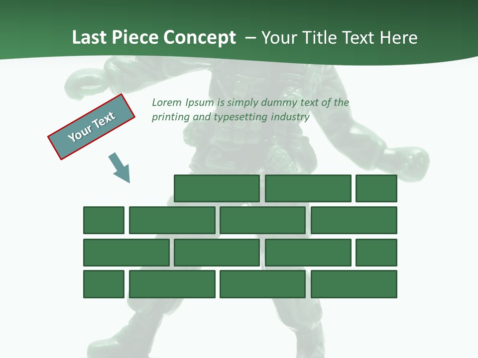 Toy Figurine Tiny PowerPoint Template