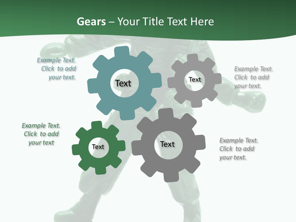 Toy Figurine Tiny PowerPoint Template