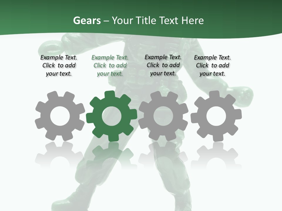 Toy Figurine Tiny PowerPoint Template