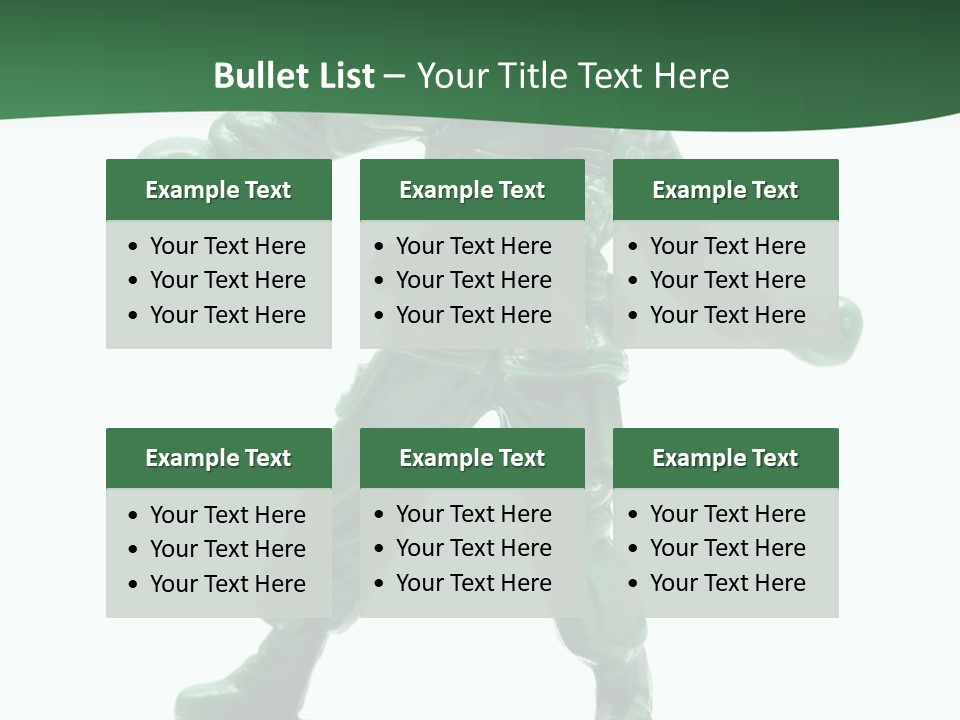 Toy Figurine Tiny PowerPoint Template