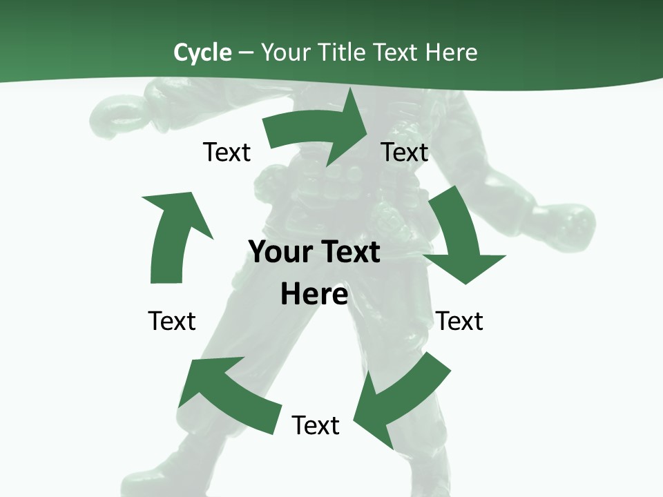 Toy Figurine Tiny PowerPoint Template