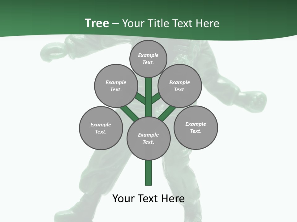 Toy Figurine Tiny PowerPoint Template