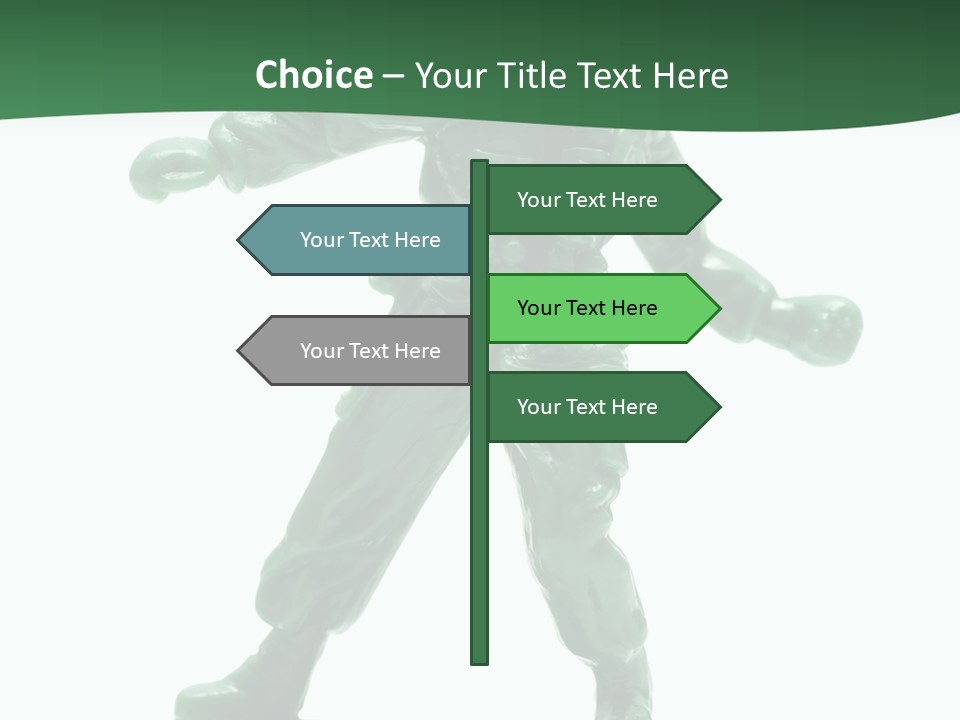Toy Figurine Tiny PowerPoint Template