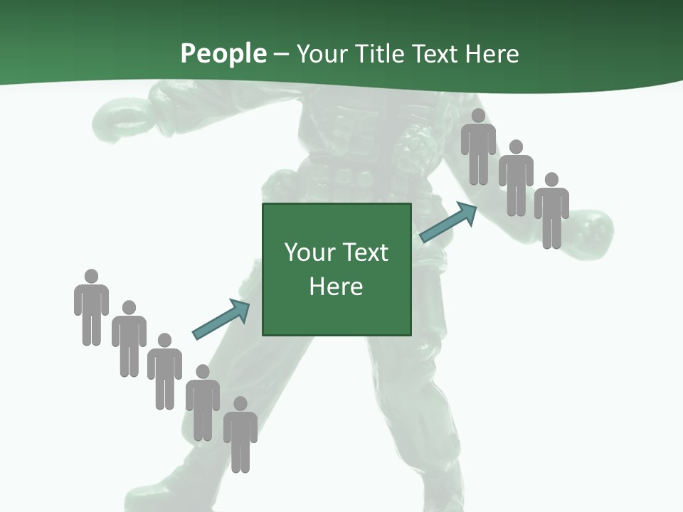 Toy Figurine Tiny PowerPoint Template