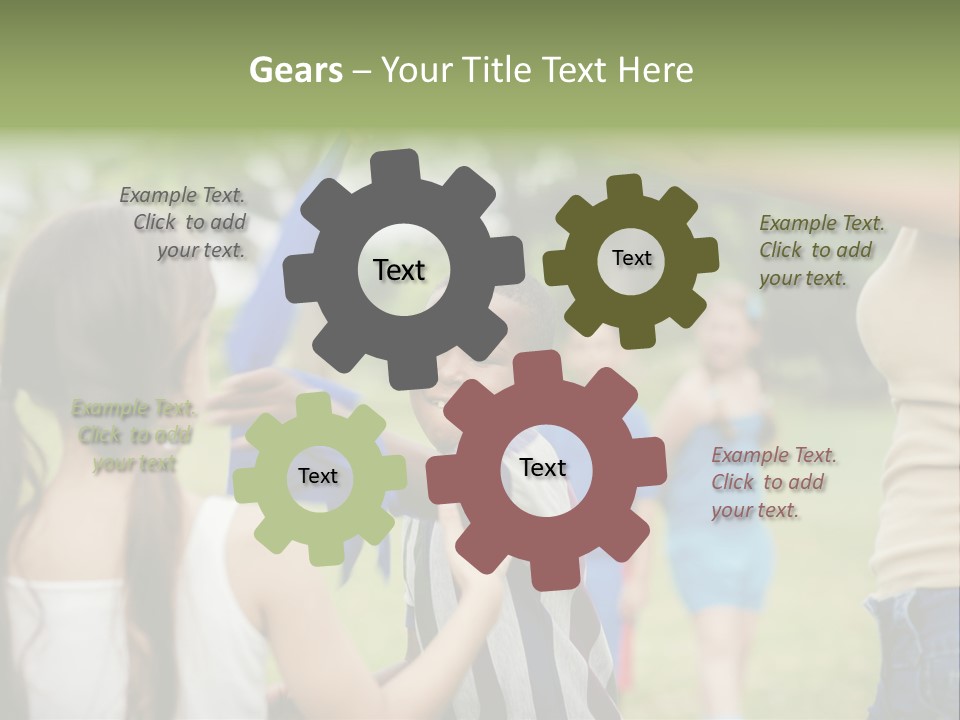 Determination Students Teacher PowerPoint Template