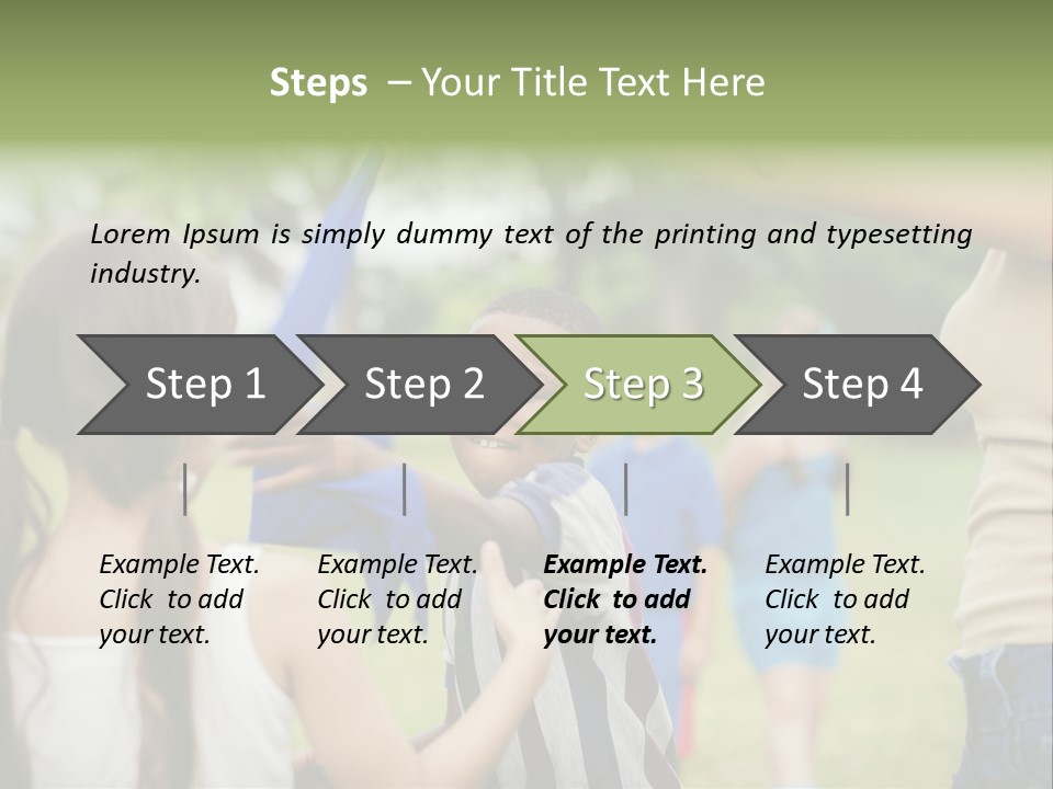 Determination Students Teacher PowerPoint Template